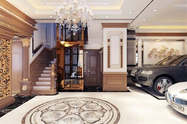 Công trình thang máy gia đình tại Hải Phòng